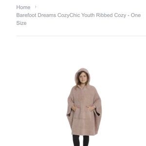 Barefoot Dreams Youth Ribbed Cozy